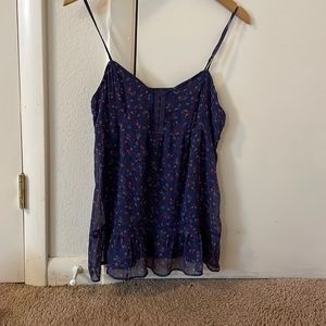 Blue tank top